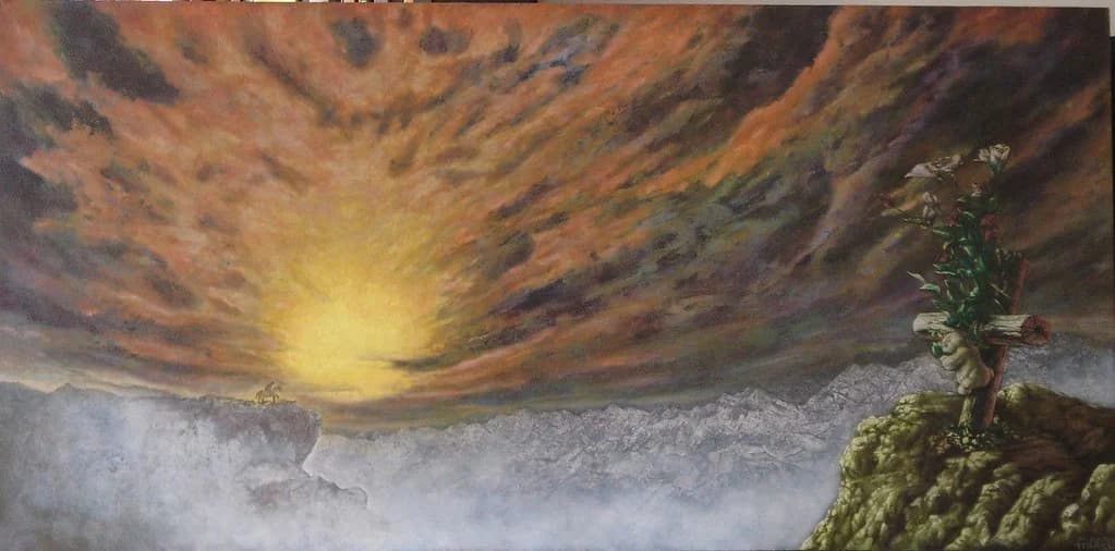 断肠人在天涯 by Li-jia Fan