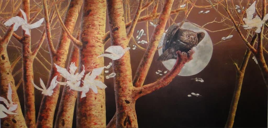 迟暮 by Li-jia Fan