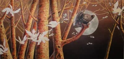 迟暮 by Li-jia Fan