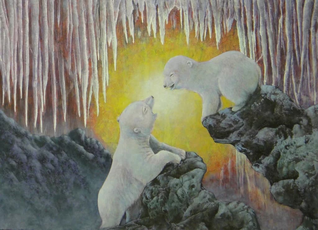 两小无猜 by Li-jia Fan