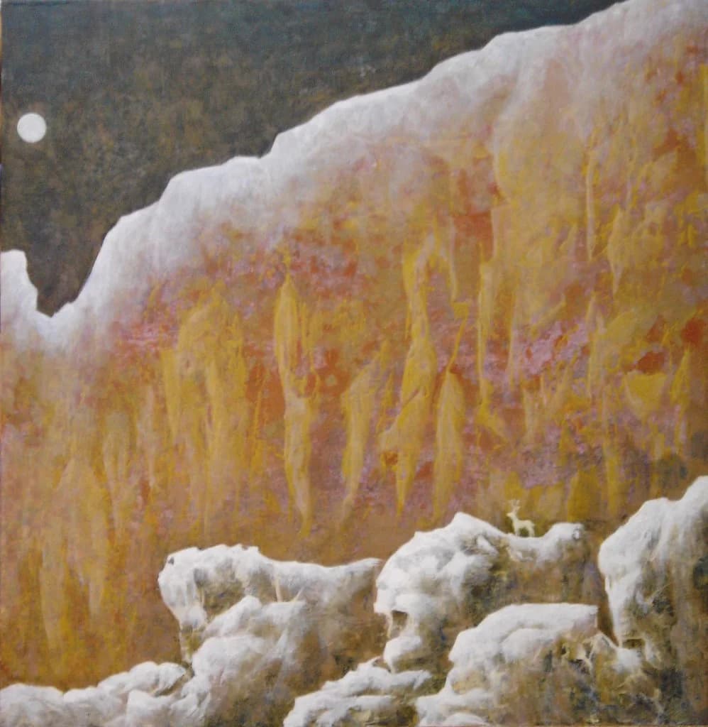 冬夜 by Li-jia Fan